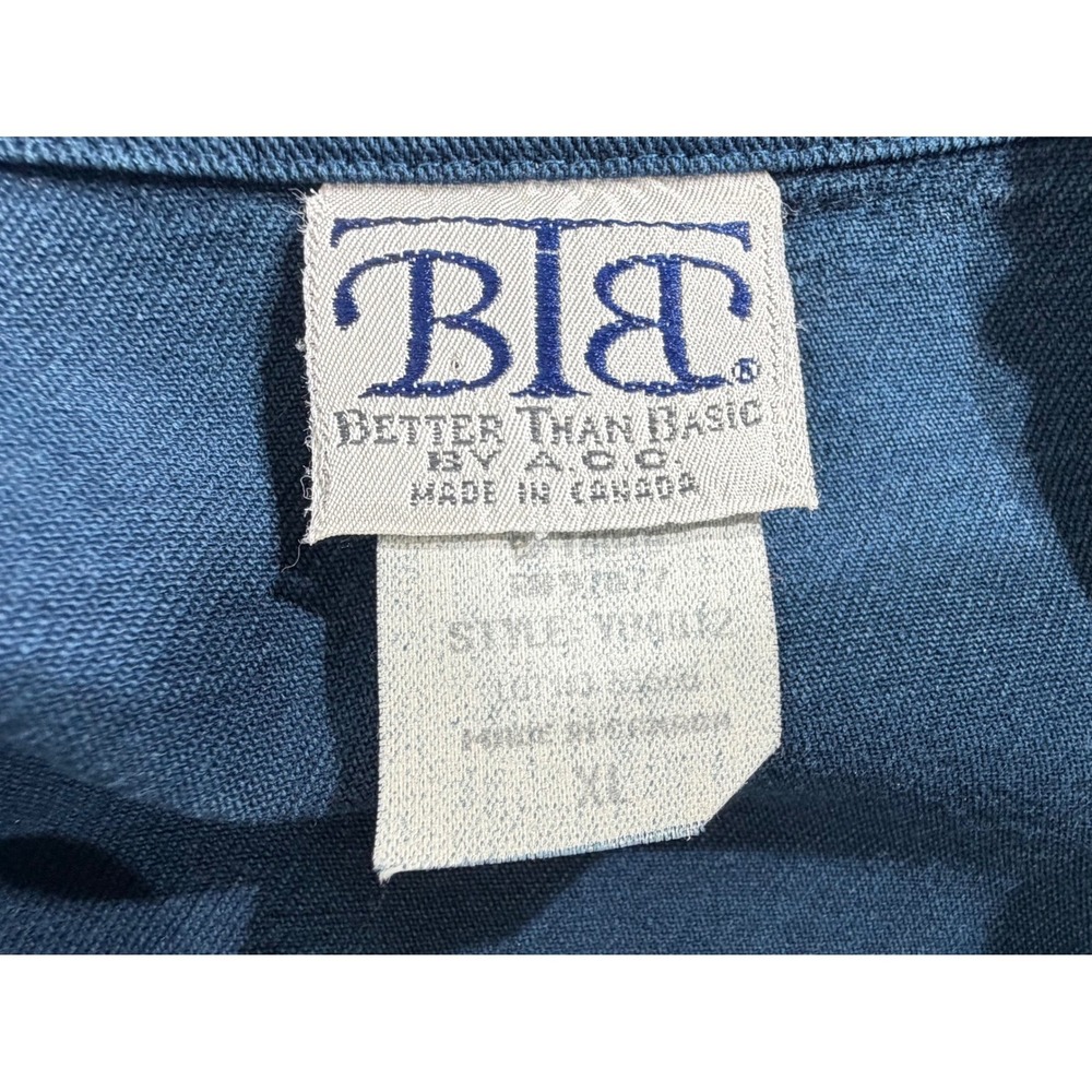 Better Than Basic Button Down Shirt Xl Teal Blue … - image 3